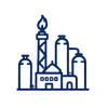 Major industrial markets icon